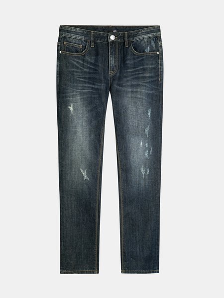 

Denim Casual Pants, Blue, Men's pants