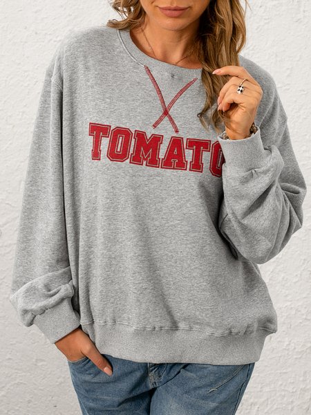 

Casual Sweatshirt, Gray, Hoodies & Sweatshirts