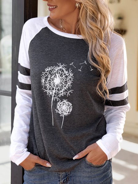 

Dandelion Shirts & Tops, Black, T-Shirts
