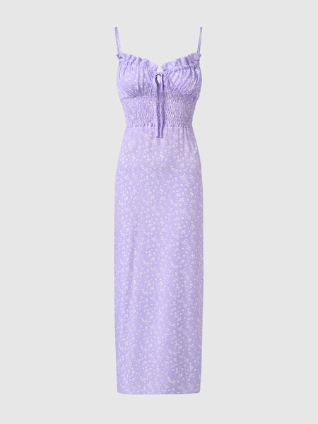 

Elegant Regular Fit Dresse, Purple, Maxi Dresses