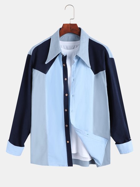 

Shirts & Tops, Blue, Men's shirts