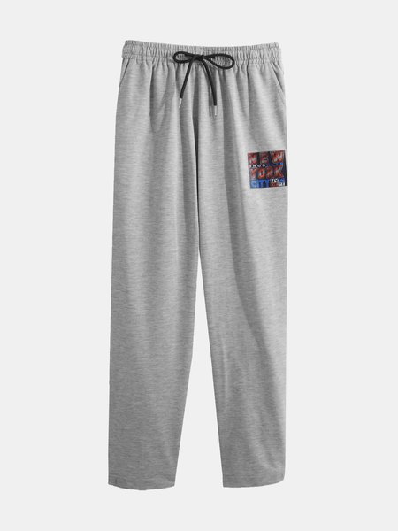 

Cotton Pants, Light gray, Men's pants