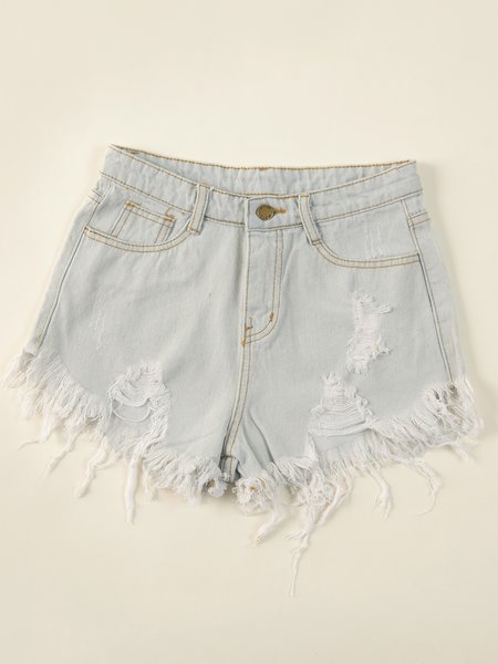 

Casual Pants, Blue, Shorts