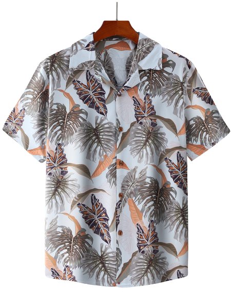 

Cotton-Blend Shirts & Tops, Light gray, Short Sleeves Shirts