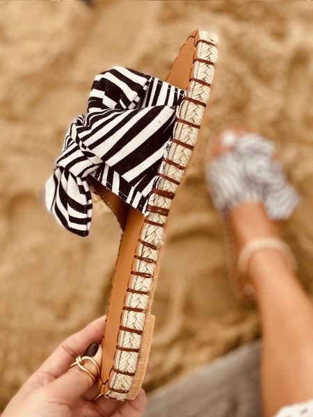 

Flat Heel Slipper, Zebra, Shoes