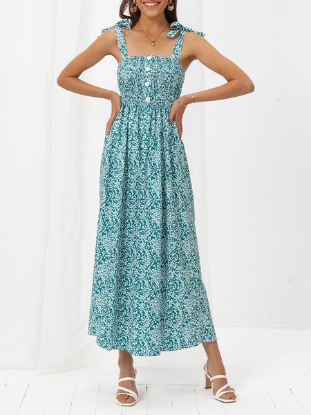 

Spaghetti Sweet Cold Shoulder Weaving Dress, Lightblue, Dresses
