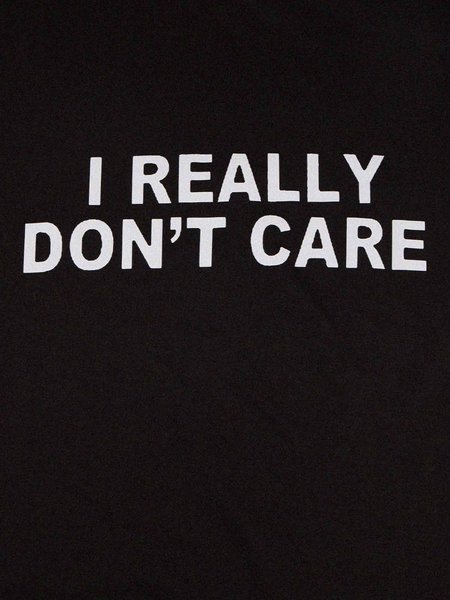 

Casual Printed Crew Neck Short Sleeve Tee Tops, Black, T-Shirts