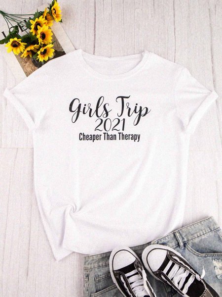 

Girls Trip Cheaper Than Therapy 2021 T-shirt, White, T-Shirts