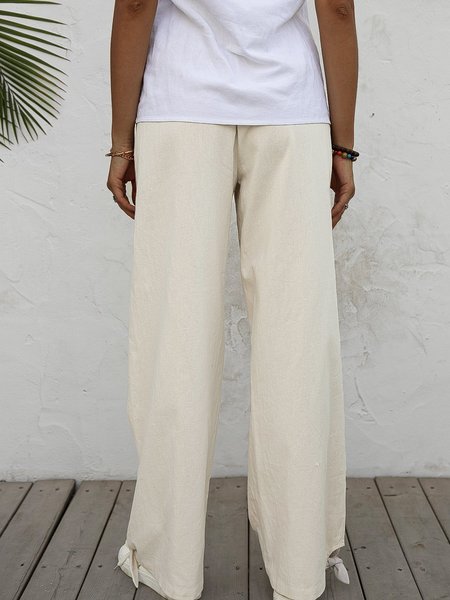 

Shift Woven Solid Casual Pants, Creme light, Pants